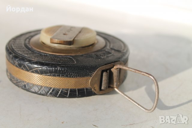 Стара българска ролетка 10м, снимка 8 - Антикварни и старинни предмети - 35618946