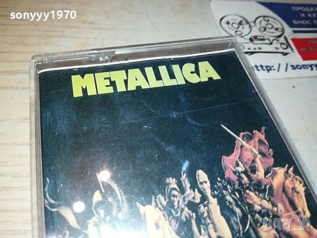 METALLICA-КАСЕТА 1312231850, снимка 2 - Аудио касети - 43399274