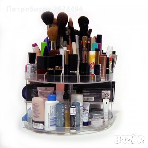 1760 Въртящ се органайзер за козметика, снимка 6 - Други - 34659356