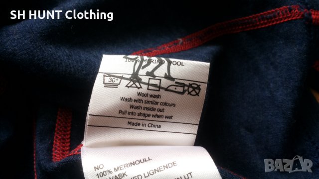 Bergans Of NORWAY FJELLRAPP Thermo 100% Merino Wool размер M термо блуза 100% Мерино Вълна - 542, снимка 10 - Блузи - 44031798