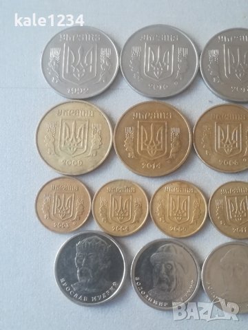 Монети Украйна. Гривни. Копейки. Монета. Лот. Украински. , снимка 3 - Нумизматика и бонистика - 42989186