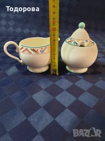Порцеланови захарница и латиера Villeroy  &  Boch , снимка 4 - Сервизи - 49689254