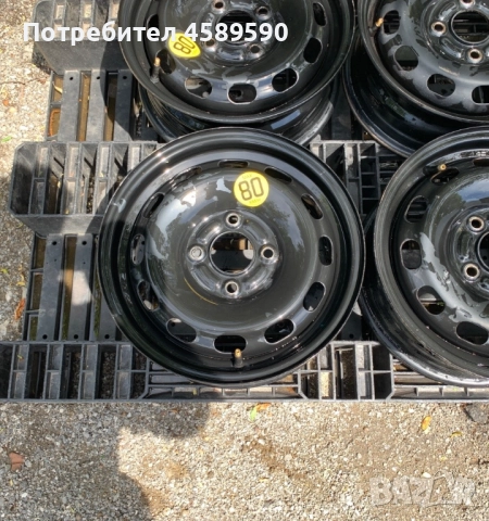 4бр.Оригинални железни джанти 14цола 4x108 за Ford Fiesta,Focus,Ka,Fusion, снимка 5 - Гуми и джанти - 51808307