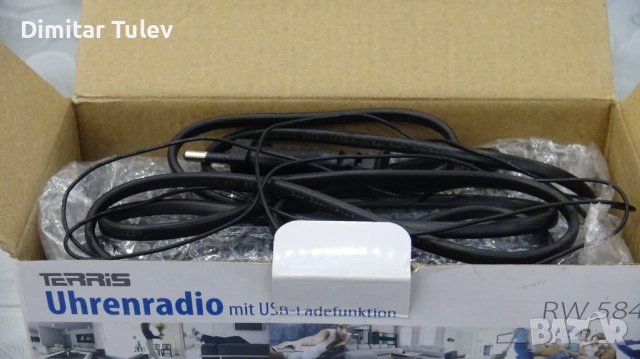 Радиочасовник нов неизползван с УКВ радио, снимка 5 - Радиокасетофони, транзистори - 53447134