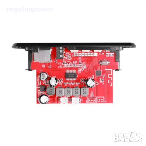 МП 3 плеър за вграждане 2*60W с Bluetooth 5.0, DC 8V-24V, папки, SD card, Fm, USB, AUX in, снимка 9 - Аудиосистеми - 40670626