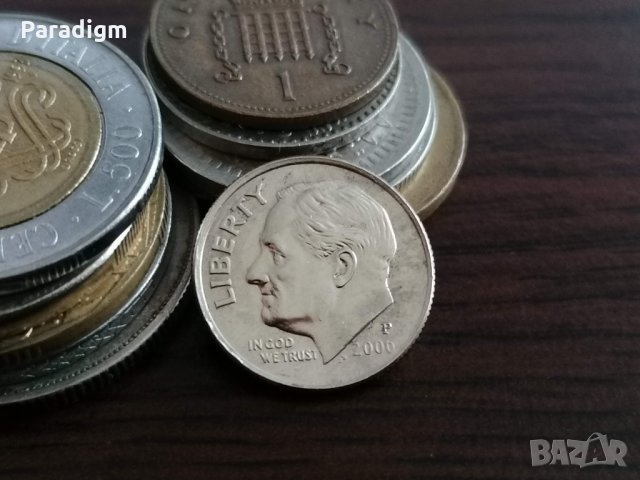 Монета - САЩ - 1 дайм | 2006г., снимка 2 - Нумизматика и бонистика - 34795773