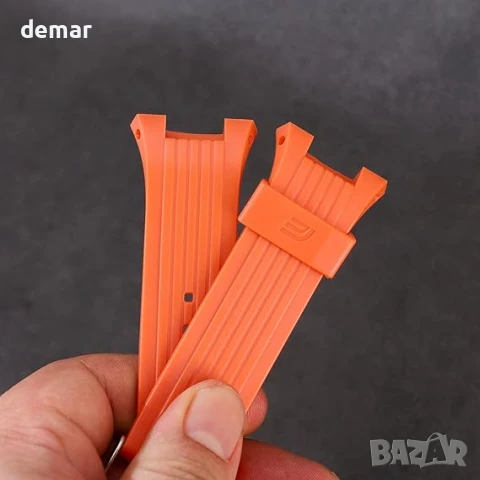 Силиконова каишка за часовник, съвместима с мъжки часовник Casio EQS-800CPB-1AV/EQS-800, снимка 5 - Мъжки - 50600277