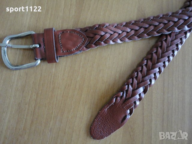 Естествена кожа мъжки колан, снимка 4 - Колани - 15228795
