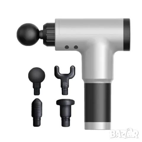 Масажиращ уред за мускули 4 в 1 , Fascial Gun HG-320, снимка 1