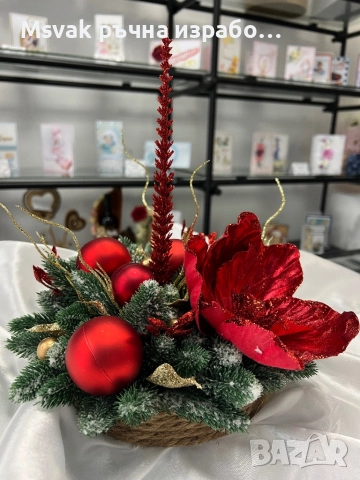 Коледна декорация, снимка 2 - Коледни подаръци - 52664928