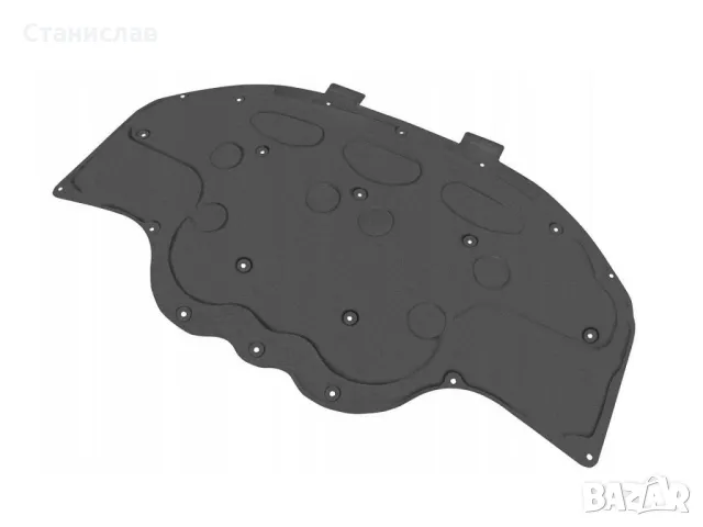 Mercedes C-Class W204 изолация за преден капак