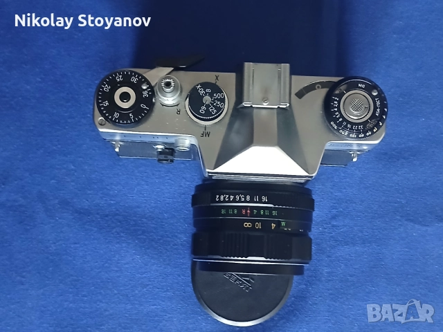 Фотоапарат ZENIT-EM с Обектив Helios 44M-4, снимка 2 - Фотоапарати - 52203759