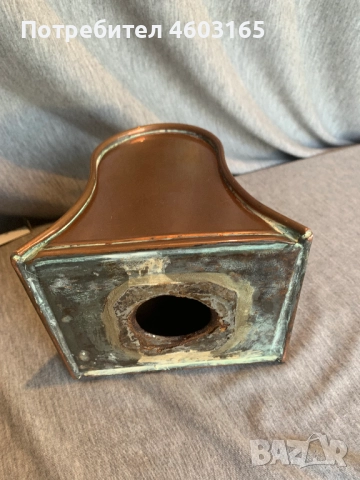  старинна медна касичка "HAROLD, снимка 8 - Антикварни и старинни предмети - 52921672