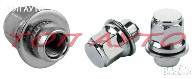 Гайки За Тойота Toyota Алуминиеви Джанти 12 х 1,5 Ключ 21, снимка 3 - Аксесоари и консумативи - 33547413