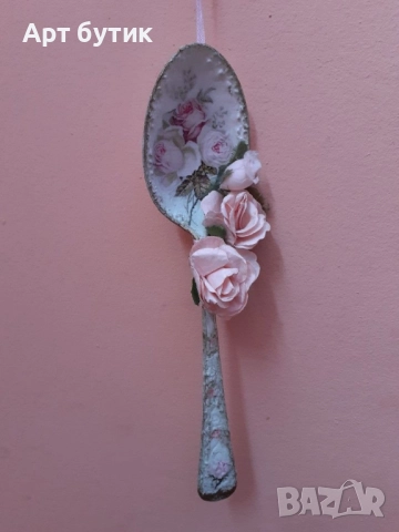 Дървени и метални лъжички за мед подарък за гости , снимка 5 - Декорация - 52567399