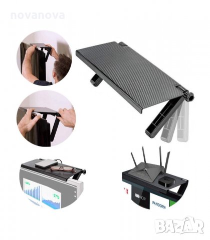 Органайзер за телевизор , поставка , стойка за рутер , снимка 4 - Други - 35520970