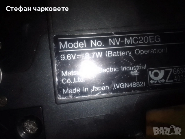 видео камера в незнайно състояние Panasonic , снимка 11 - Камери - 52004722