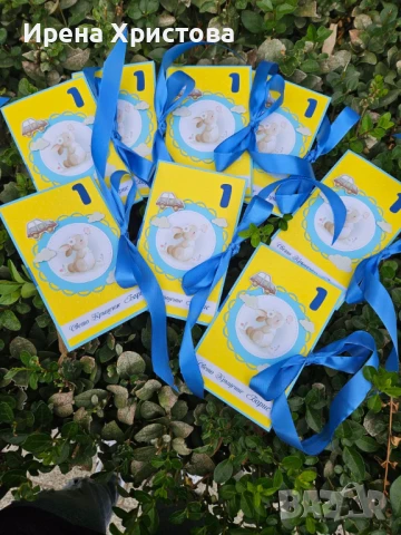 Комплект за кръщене, снимка 6 - Декорация - 51235939