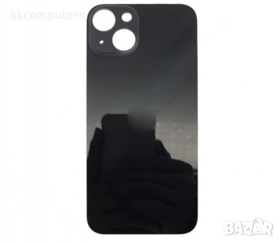 Капак батерия / Задно стъкло (BIG HOLE) за iPhone 13 6.1/ Черен Баркод : 483005
