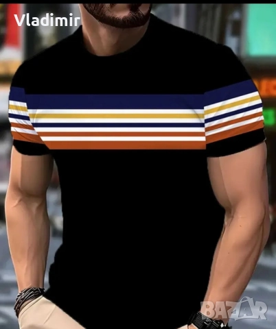 Мъжки тениски, снимка 3 - Тениски - 52428611
