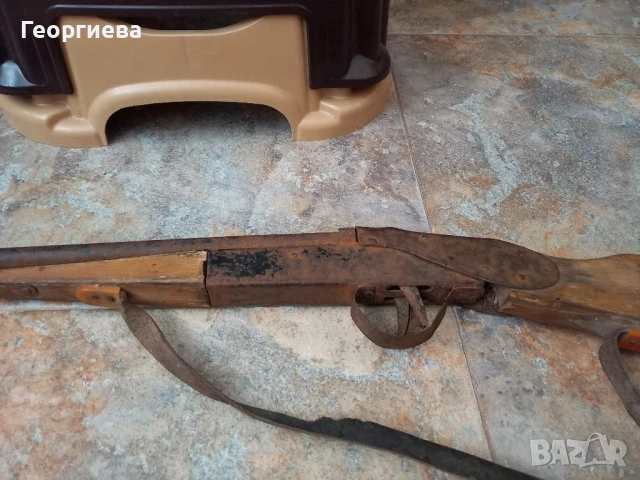 Стара детска пушка, снимка 12 - Антикварни и старинни предмети - 50841231