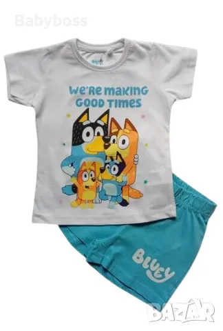 Лятна пижама за момиче Бинго и Блуи Bluey, снимка 3 - Детски пижами - 50064603