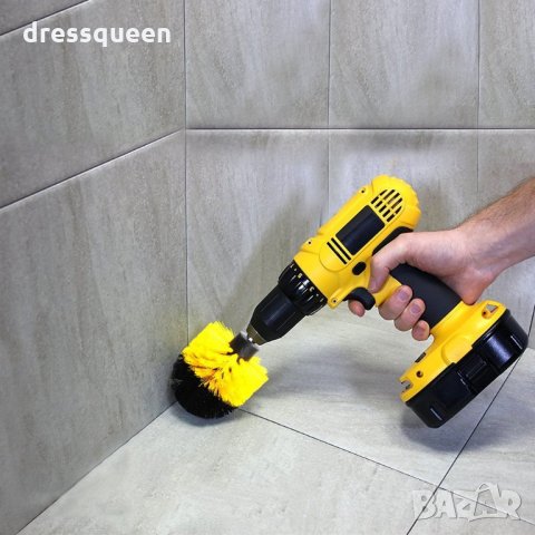 2561 Комплект от 3бр.почистващи четки за винтоверт, снимка 9 - Други стоки за дома - 28481922