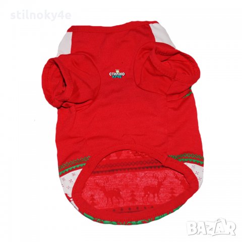Кучешка Коледна тениска Кучешки Коледни дрехи Коледна дреха за куче, снимка 5 - За кучета - 34698938