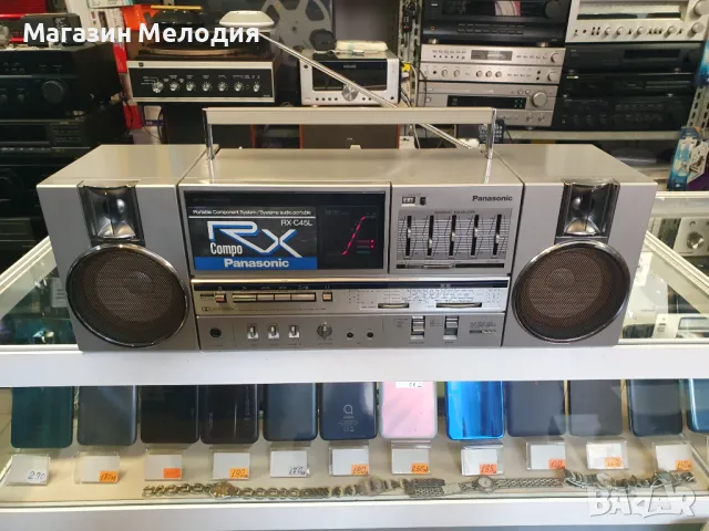 Радиокасетофон Panasonic RX-C45L В отлично техническо и визуално състояние., снимка 4 - Радиокасетофони, транзистори - 48040142