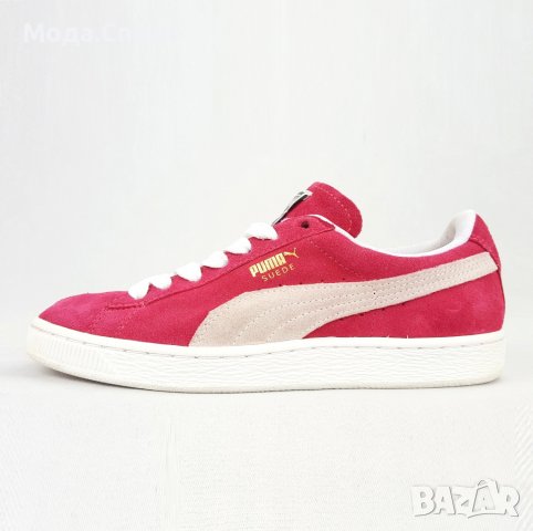Puma Suede Classic Geranium Дамски Маратонки Пума Спортни Обувки Кецове Велур Кожа 38 24см, снимка 2 - Маратонки - 38729190