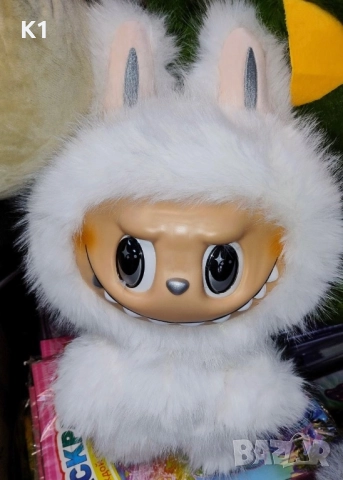 Лабубу Zimomo 40см / плюшена играчка Лабубу Зимомо, снимка 4 - Плюшени играчки - 51606862