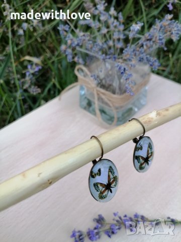 Ръчно изработени обеци, снимка 3 - Обеци - 43242481