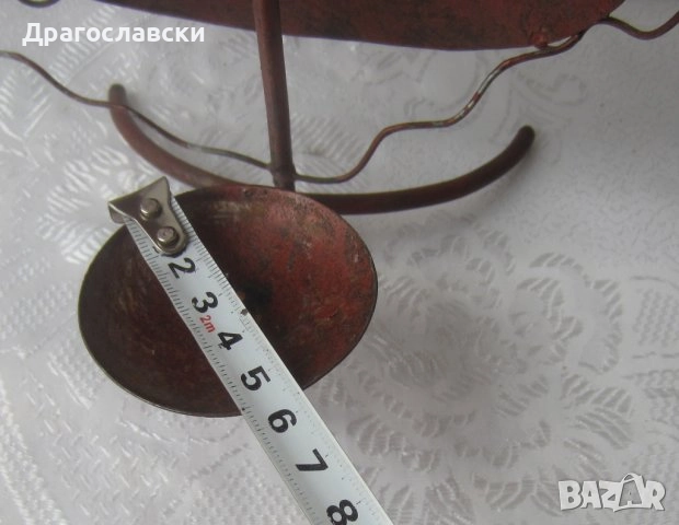 Свещници: Кораб и Стар ажурен градински фенер, свещник, за свещ ламарина метал, стъкло, снимка 10 - Антикварни и старинни предмети - 28874093