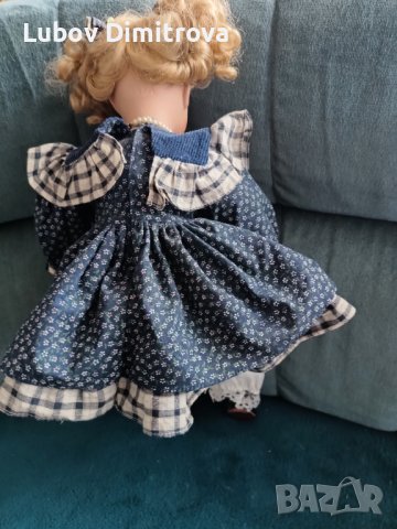 Колекционерска порцеланова кукла , снимка 4 - Антикварни и старинни предмети - 43942911