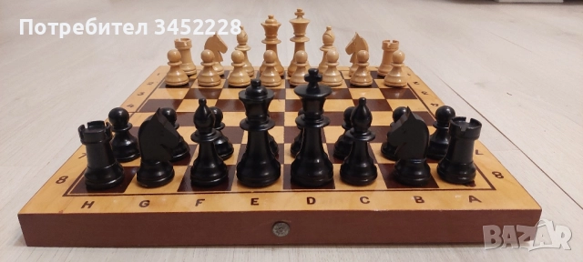 шах фигури дървени нови 30см , снимка 3 - Шах и табла - 52228398