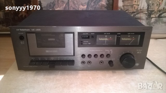 ПОРЪЧАН-TELETON C500-HIFI STEREO CASSETTE DECK-ВНОС ХОЛАНДИЯ, снимка 4 - Декове - 27790043
