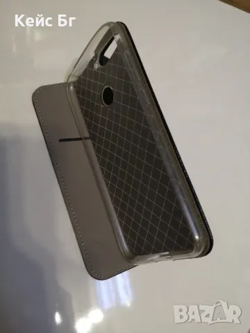 Huawei Y6 2018 Калъф тип тефтер , снимка 2 - Калъфи, кейсове - 48195957
