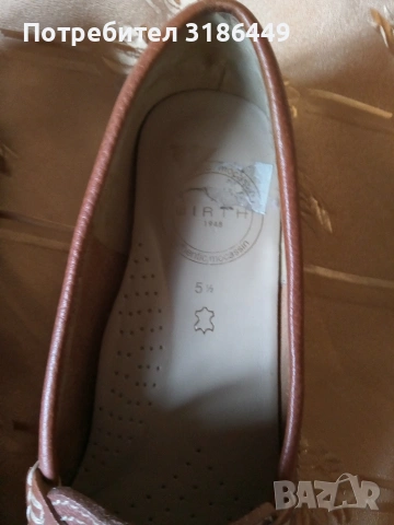 Дамски мокасини от естествена кожа , снимка 2 - Дамски ежедневни обувки - 53208527