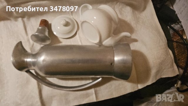 Стар термос и порцеланова каничка, снимка 8 - Аксесоари за кухня - 43732224