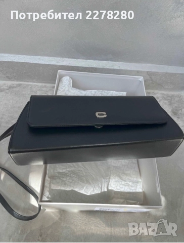 Нова дизайнерска чанта от естествена кожа на френската марка Carel, снимка 10 - Чанти - 52460638