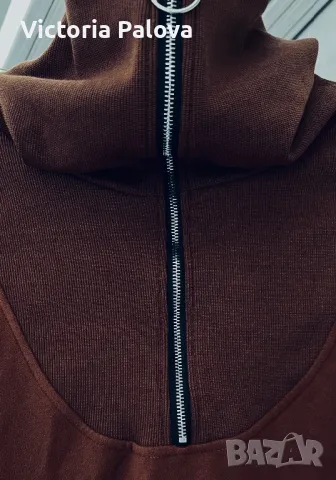 Красив анцуг/ комплект кежуал цвят кафе, снимка 12 - Комплекти - 49730111