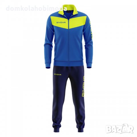 -54%Промоция Мъжки Анцуг GIVOVA Tuta Visa Fluo, снимка 5 - Спортни дрехи, екипи - 34573129