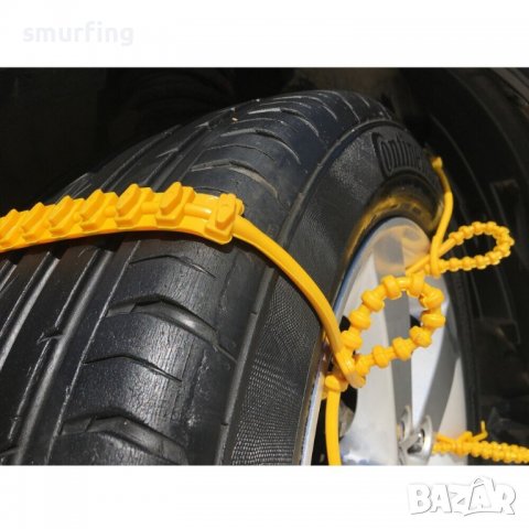 Универсални силиконови вериги за сняг - PVC опашки вериги за сняг, снимка 2 - Аксесоари и консумативи - 38836029