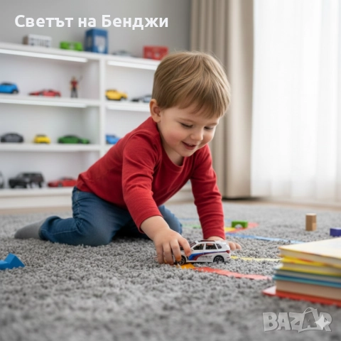 Метална спортна кола тип джип - мащаб 1:24, снимка 5 - Коли, камиони, мотори, писти - 52750592