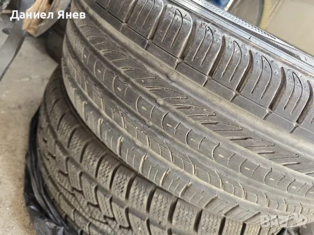 Две различни гуми 195/55/15