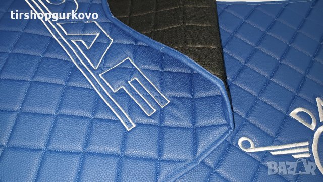 Кожени стелки за DAF XF 106 / 2014-2019 година с три бродирани лога , снимка 10 - Аксесоари и консумативи - 39937059