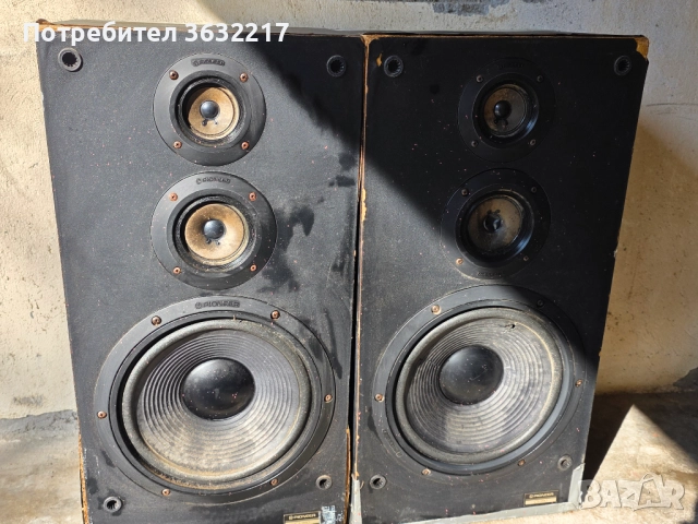 🎶 Тонколони Pioneer CS-990 — класика, снимка 4 - Ресийвъри, усилватели, смесителни пултове - 52072410