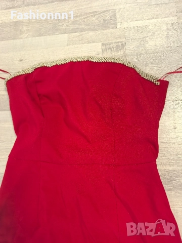 Червена рокля mohito, снимка 2 - Рокли - 52515754