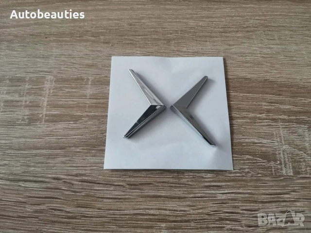 сребристa емблемa Polestar, снимка 4 - Аксесоари и консумативи - 52636617