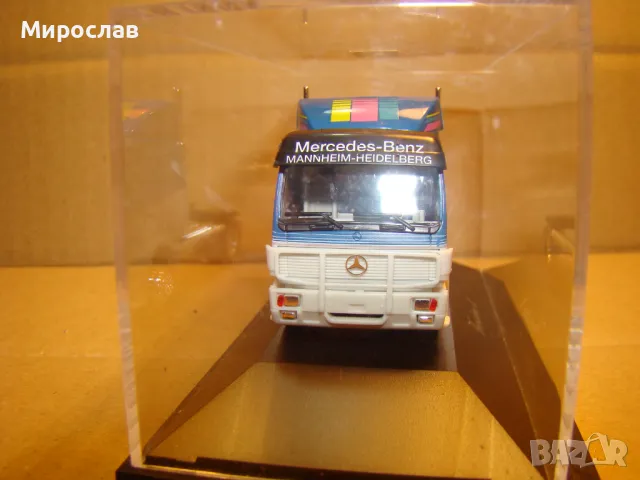 HERPA H0 1/87 MERCEDES BENZ ВЛЕКАЧ КАМИОН МОДЕЛ ИГРАЧКА, снимка 2 - Колекции - 48483617